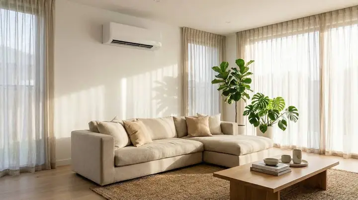 High-efficiency split AC and heat pump system for Concord HVAC replacement