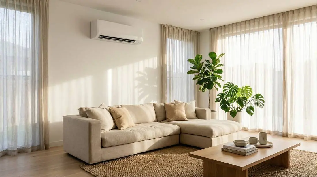 High-efficiency split AC and heat pump system for Concord HVAC replacement