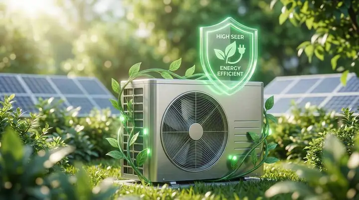 Energy-efficient heat pump rebate and permit planning